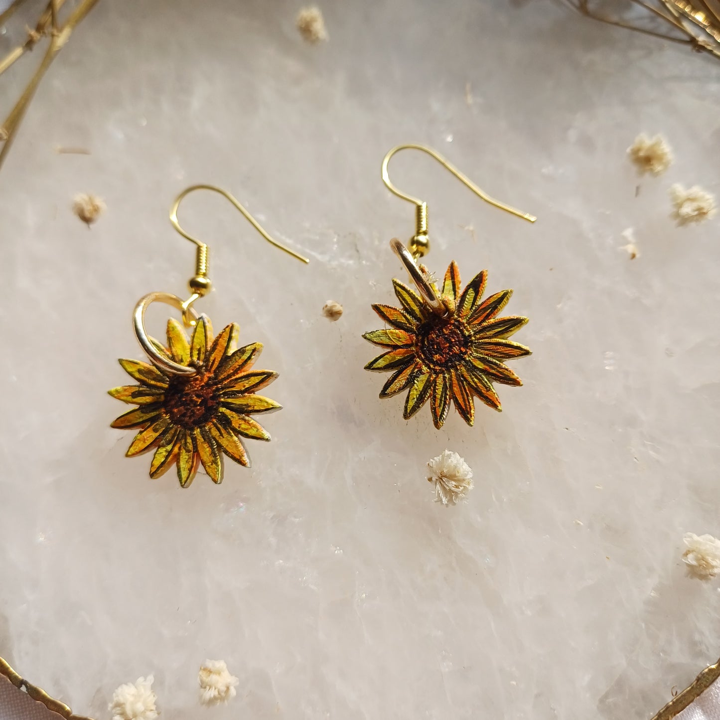 Sunflower Earrings
