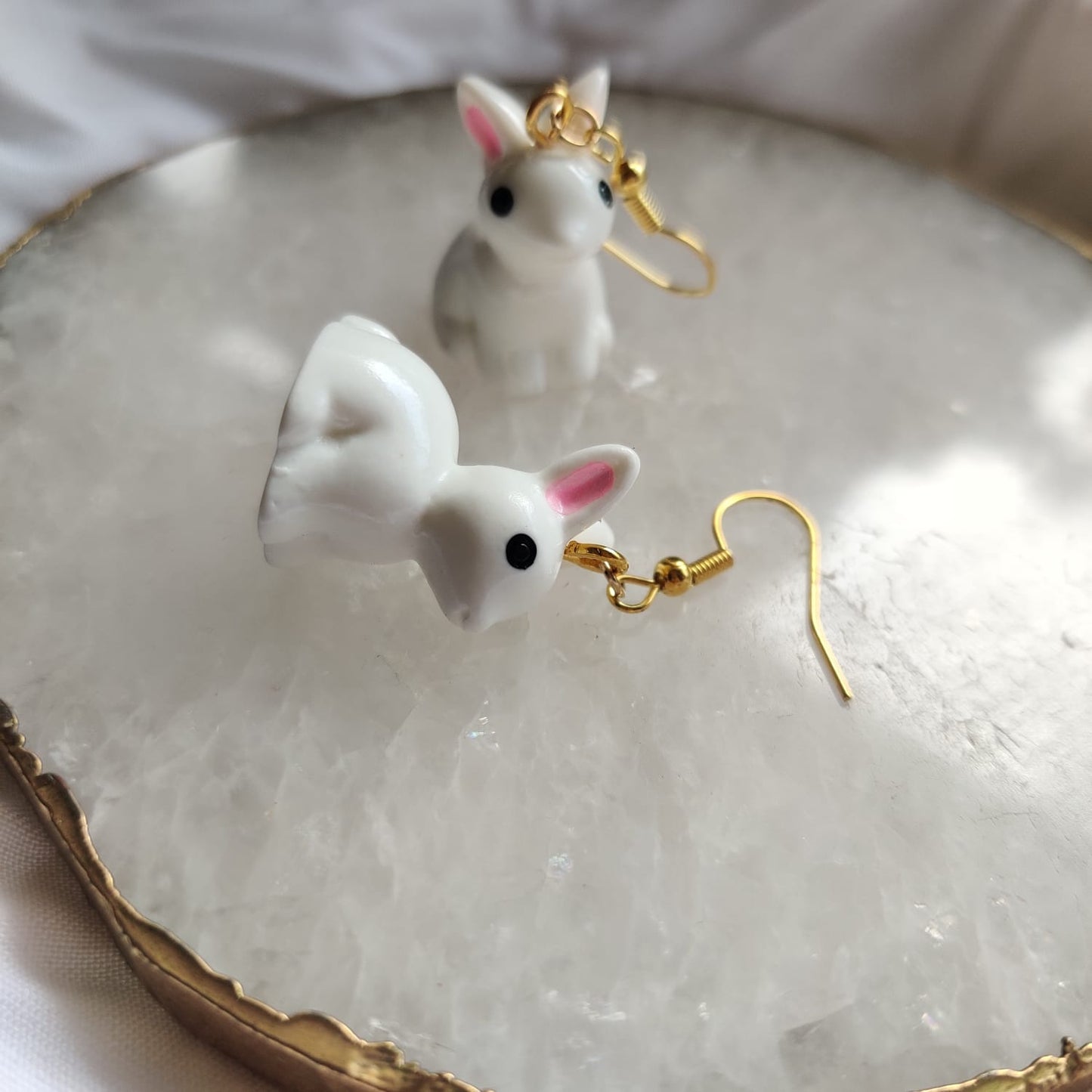 Rabbit Charm Earrings