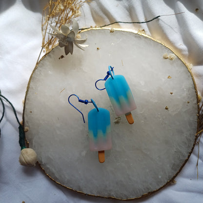 Popsicle Earrings On Hooks