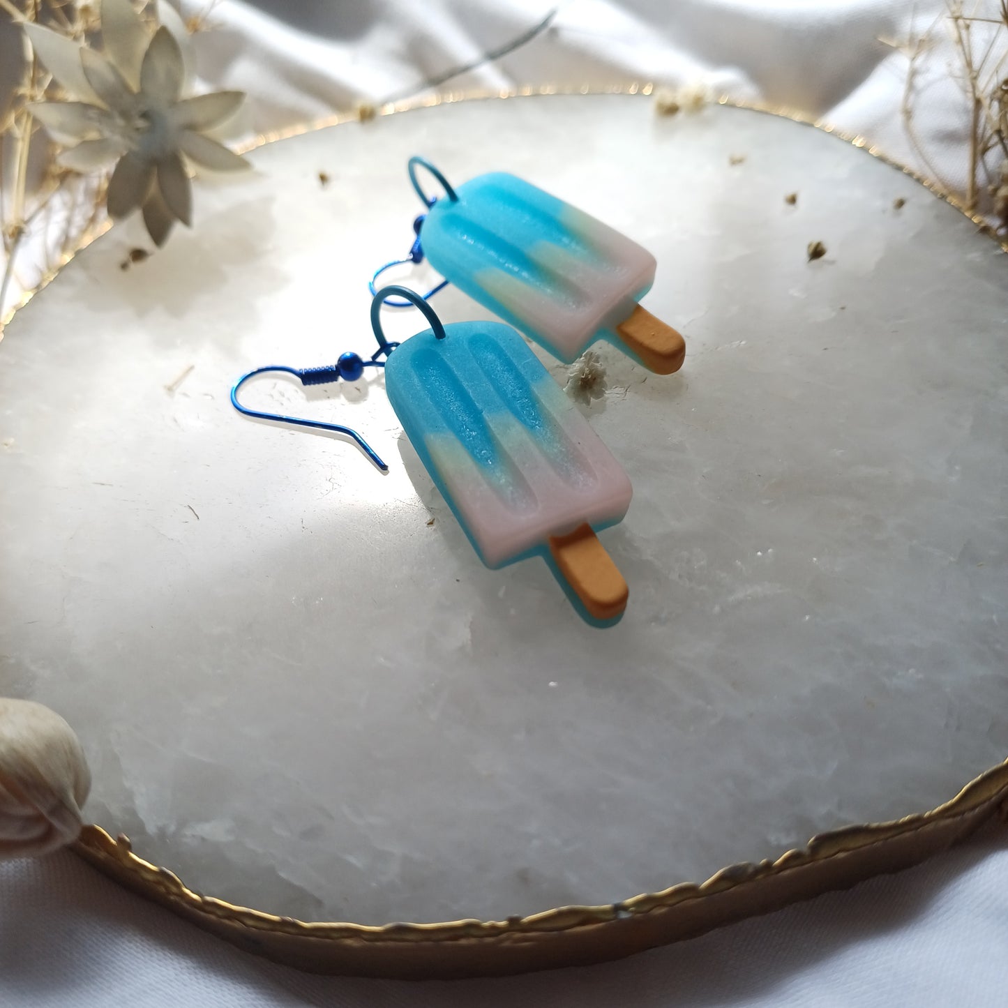 Popsicle Earrings On Hooks
