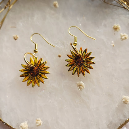 Sunflower Earrings