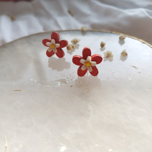 Small Flower Stud Earrings