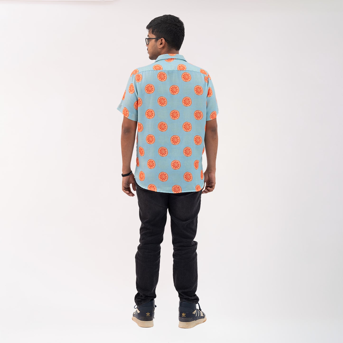 Tangerine Print Shirt