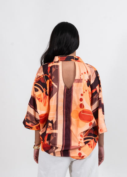 Printed full sleeve shirt