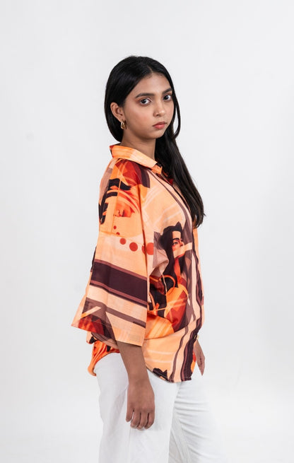 Printed full sleeve shirt