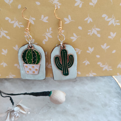 Mix-Match Cactus Earrings