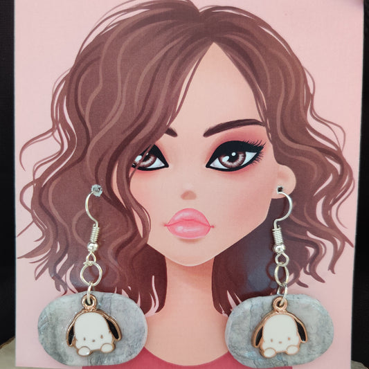 Puppy Charm Earrings