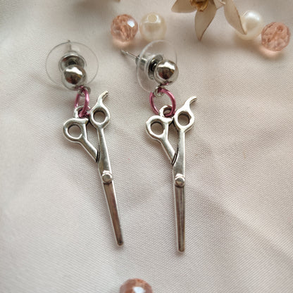 Metal Scissors Earrings
