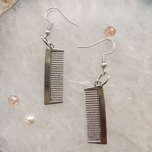 Metal Comb Earrings