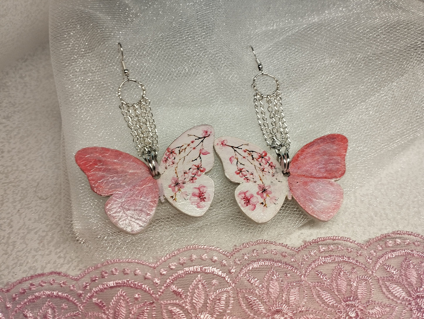 Mismatched Butterfly Earring