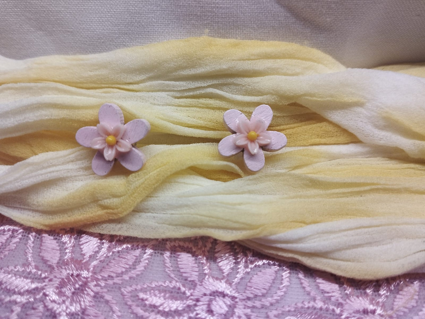 Floral Stud Earrings