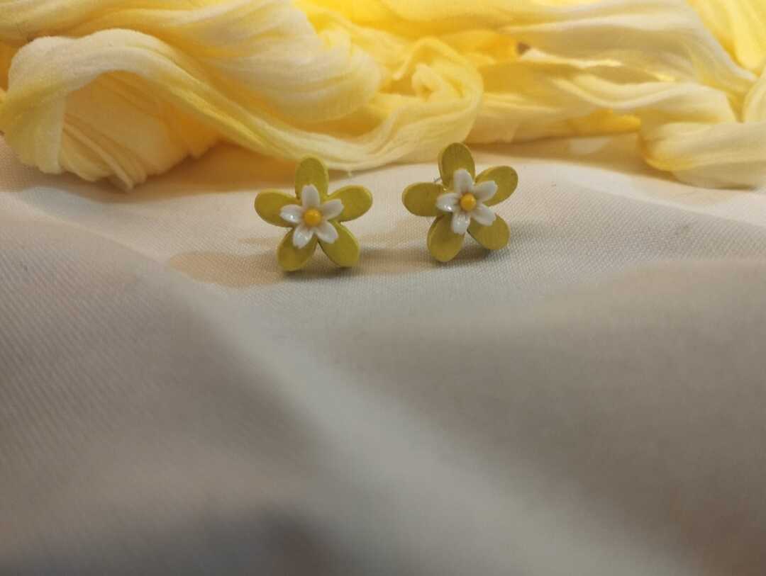 Floral Stud Earrings