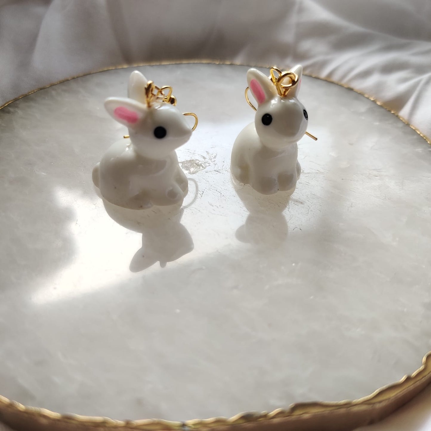 Rabbit Charm Earrings