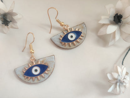 Handmade Evil Eye Earrings