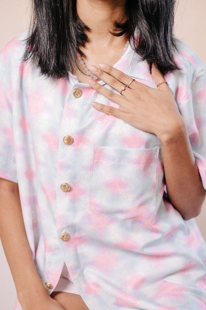 Women's Pastel Blue Shirt