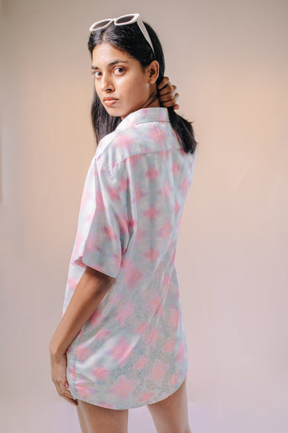 Women's Pastel Blue Shirt